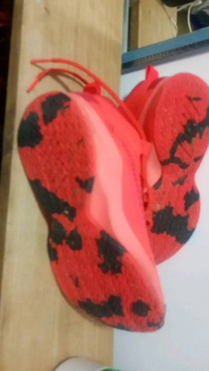 Zapatillas deportivas naranjas 37.5 unisex - 4