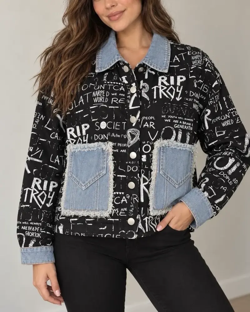 Chaqueta de mezclilla - 1