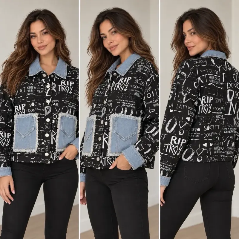 Chaqueta de mezclilla - 2