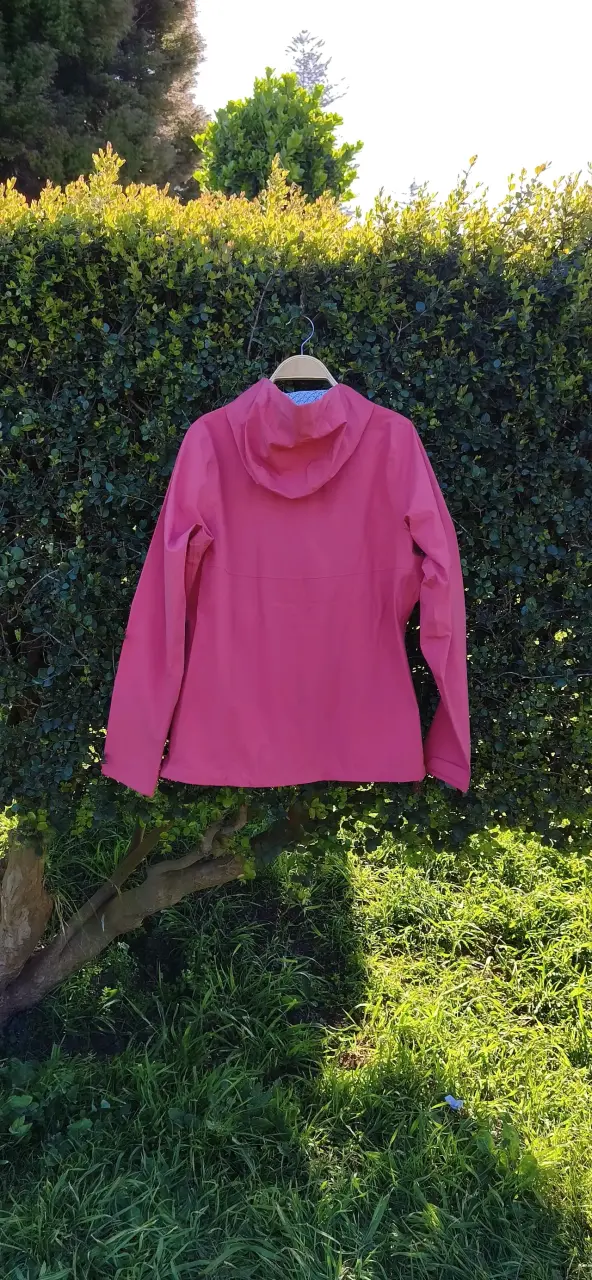 Chaqueta impermeable rosa Salomon talla S - 4