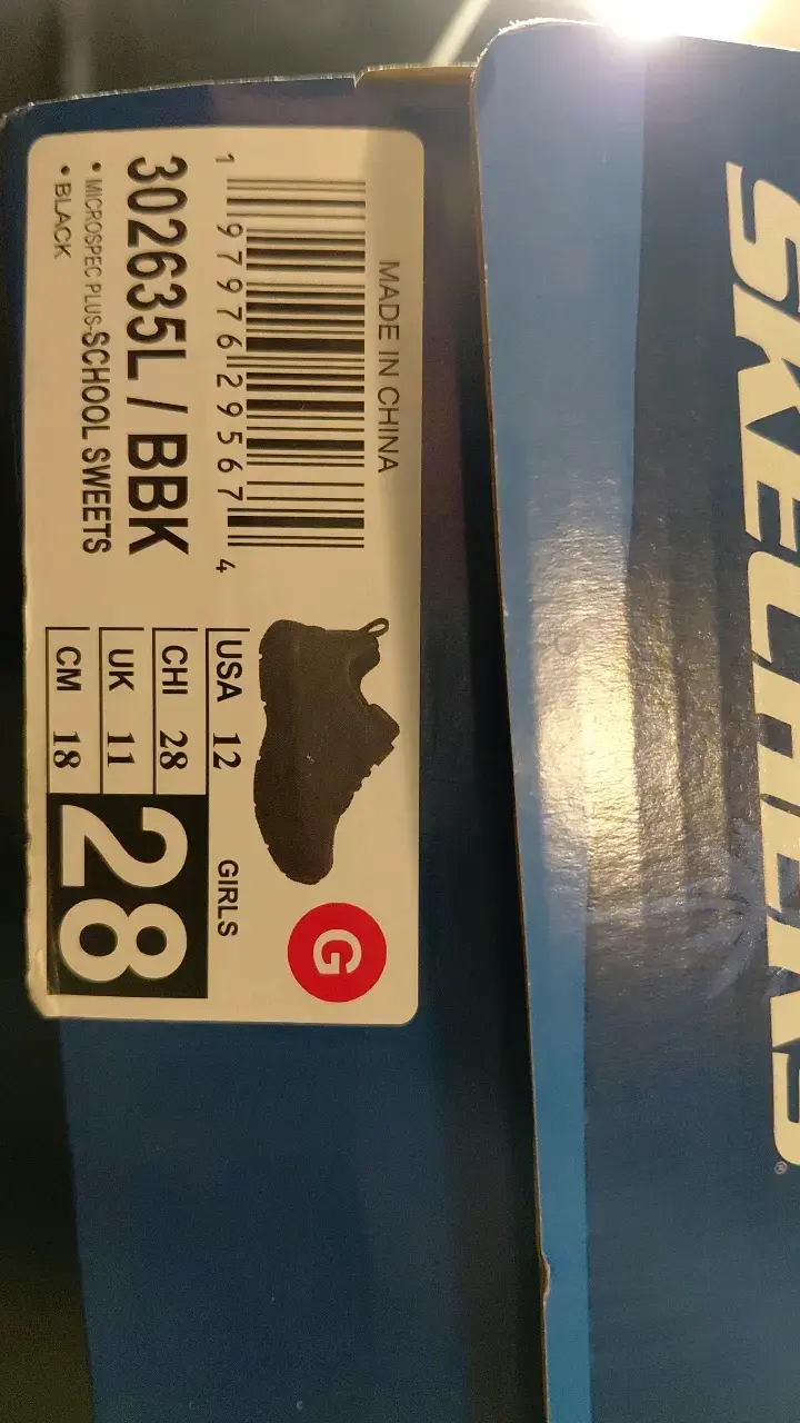 Zapatillas negras Skechers para niñas - 3
