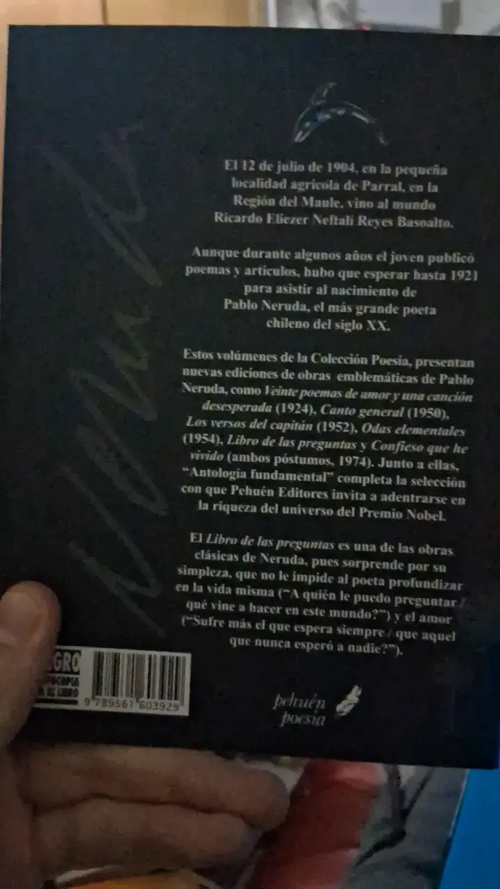 Libro 'Libro de las preguntas' de Pablo Neruda - 2