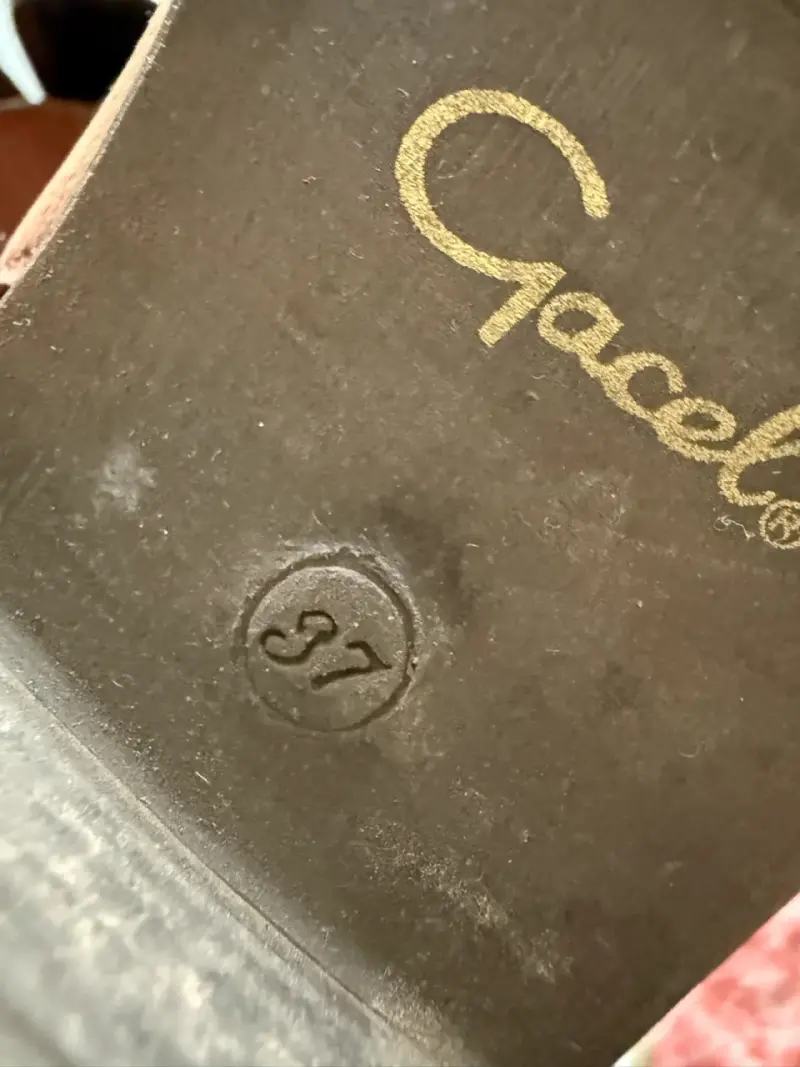 Botines de cuero marrón para mujer talla 37 - 3