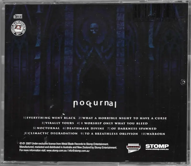 The Black Dahlia Murder ‎– Nocturnal (CD) - 2