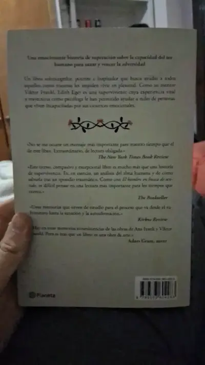 Libro 'La Bailarina de Auschwitz' de Edith Eger - miniatura 2