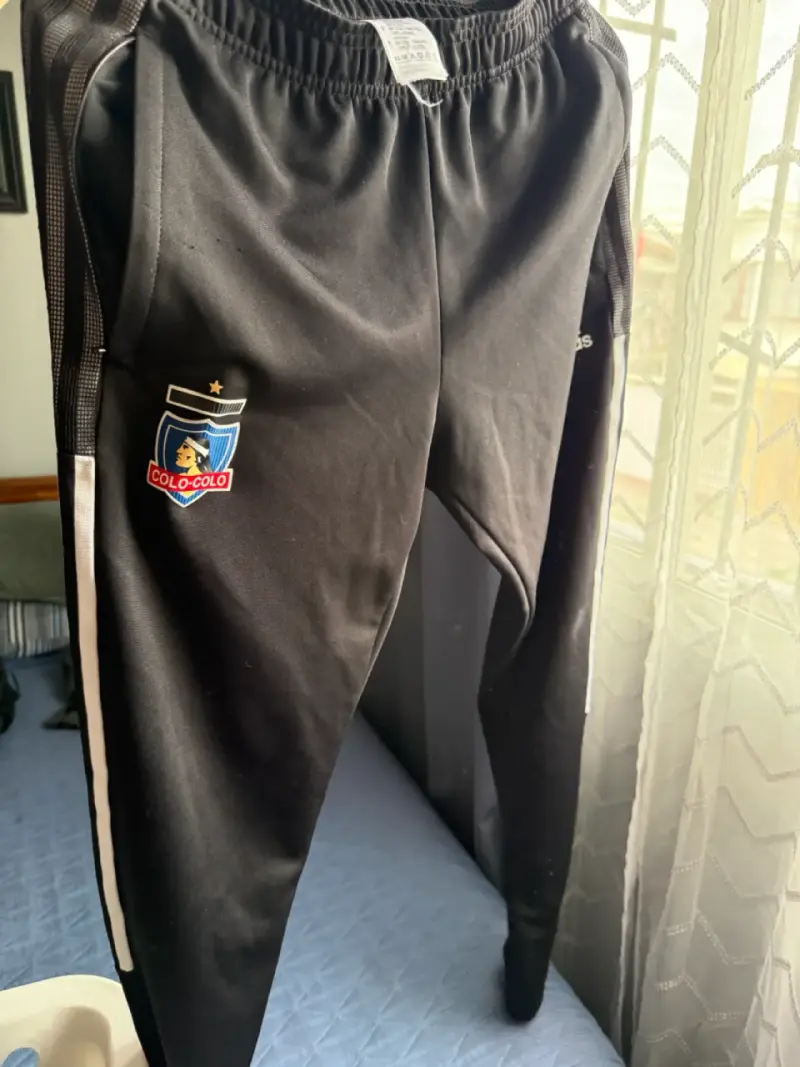 Pantalones deportivos Colo-Colo negros talla S - 1