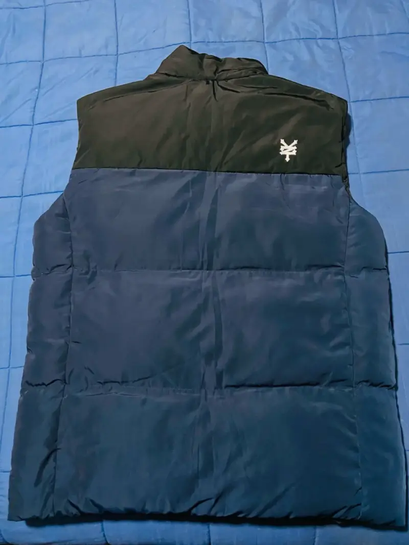 Chaleco acolchado azul Zoo York para hombre - 2