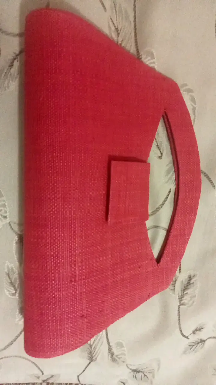 Cartera de mano roja elegante - 2