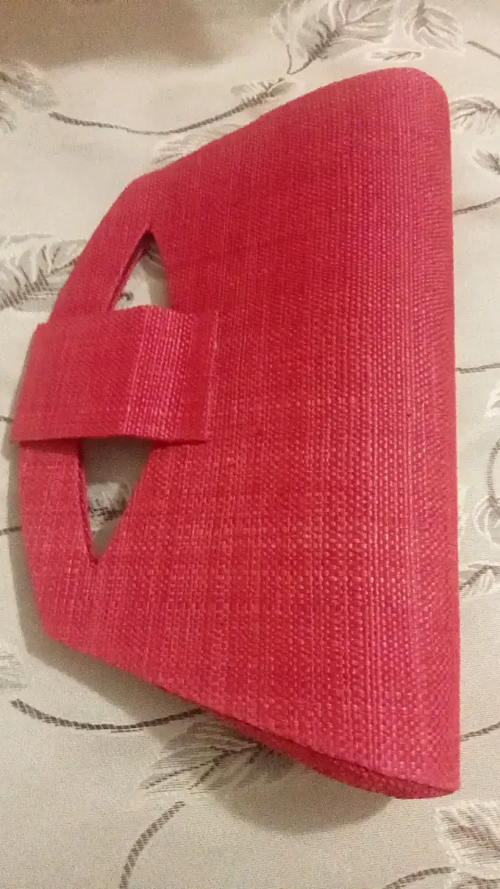 Cartera de mano roja elegante - 4