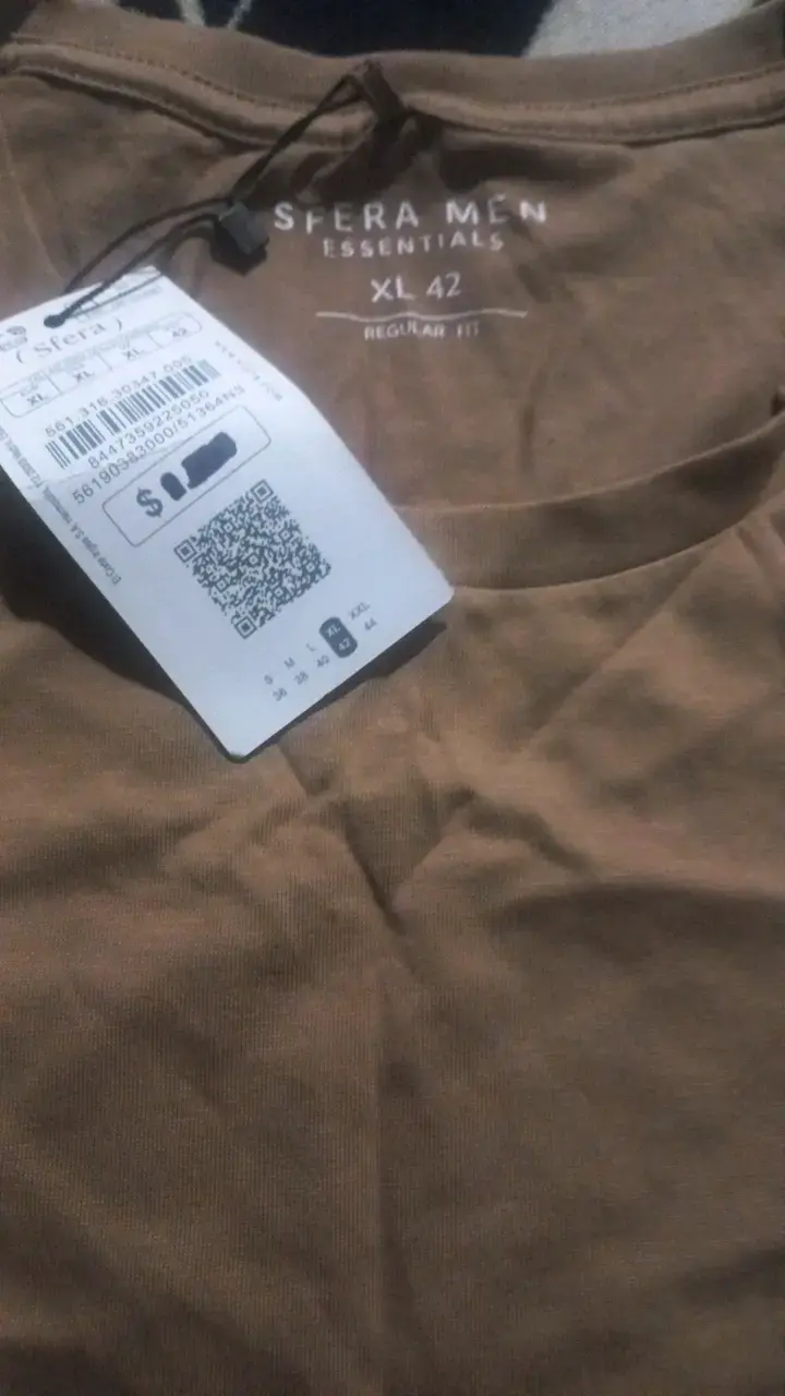 Polera marrón para hombre Sfera Essentials XL - 2