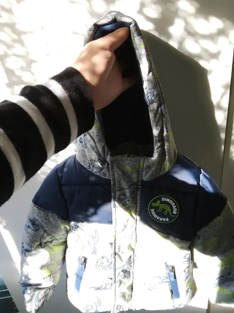 Chaqueta infantil con diseño de dinosaurios - 2