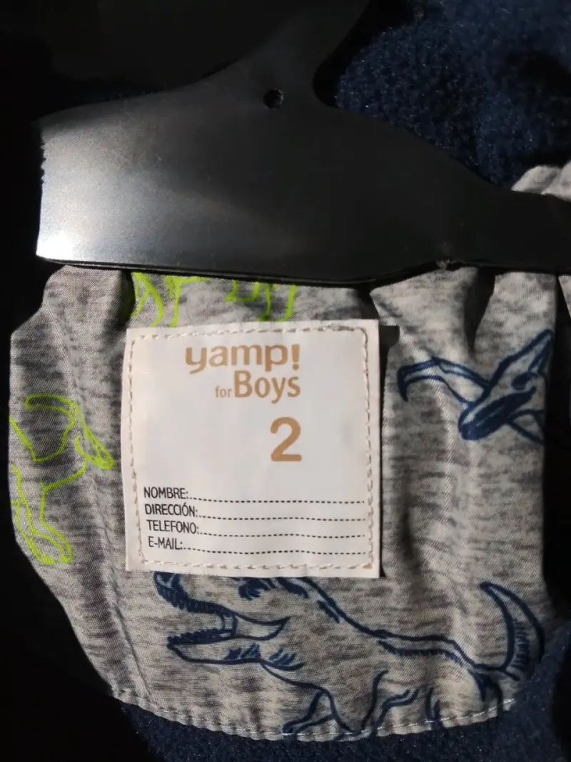 Chaqueta infantil con diseño de dinosaurios - 3