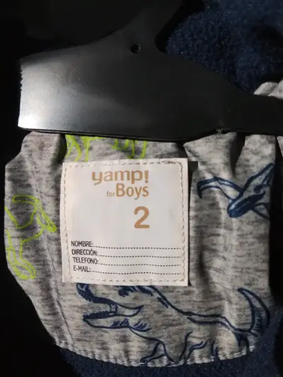 Chaqueta infantil con diseño de dinosaurios - miniatura 3
