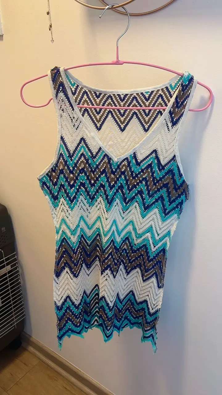 Vestido corto estampado étnico para mujer - 3
