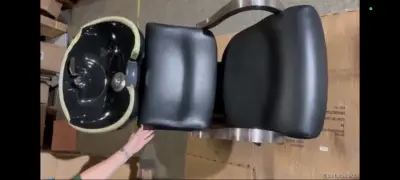 Sillón lavacabezas de peluquería con cerámica - miniatura 5
