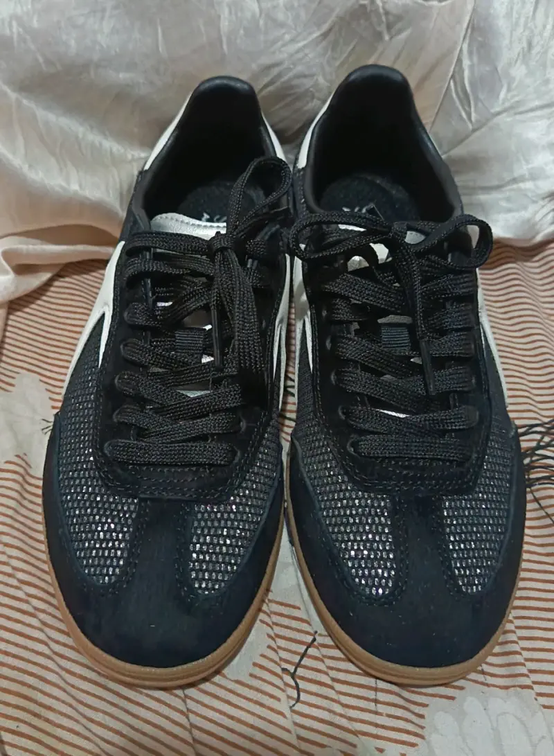 Zapatillas deportivas negras Skechers para mujer - 2