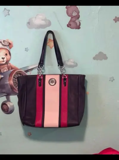 Bolso de mano Tommy Hilfiger tricolor - miniatura 1