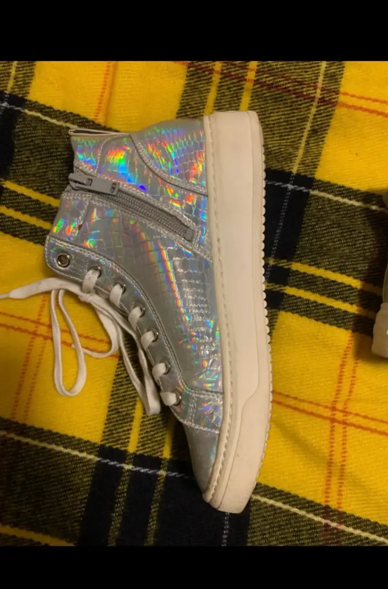 Zapatillas holográficas con plataforma Aldo - 1