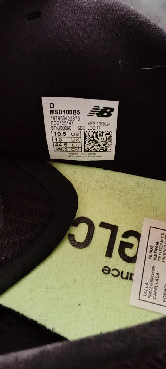 Zapatillas de Atletismo New Balance SD100 Negras - 5