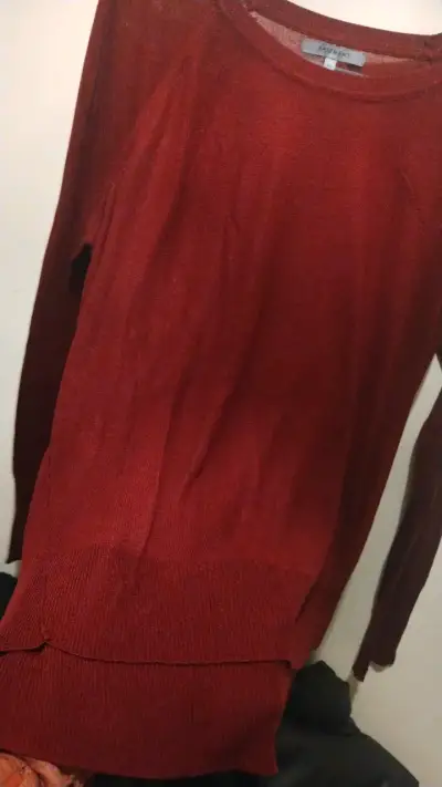Suéter Burdeo hilo Basement talla M - miniatura 3