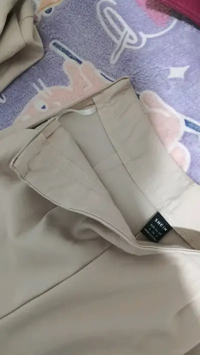 Traje beige-Rosa Shein para mujer - miniatura 2