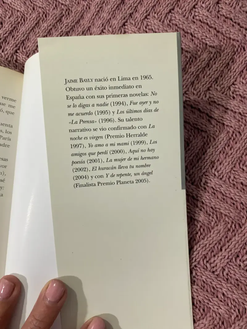 Libro 'El Canalla Sentimental' de Jaime Bayly - 5