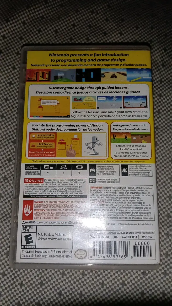 Juego Nintendo Switch Game Builder Garage - 2