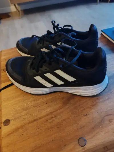Zapatillas deportivas negras Adidas unisex - miniatura 1