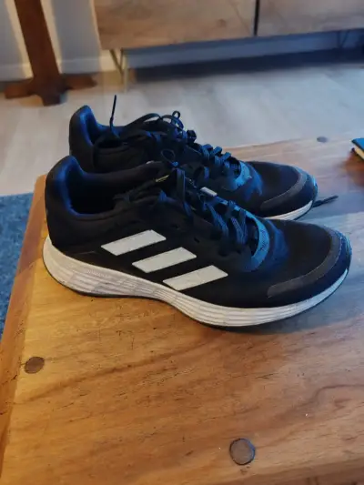 Zapatillas deportivas negras Adidas unisex - miniatura 2
