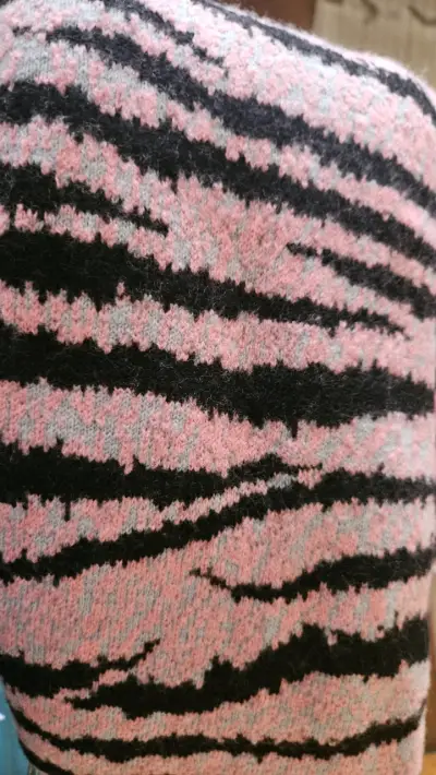 Bufanda Kenzo x H&M de lana con estampado animal print - miniatura 3