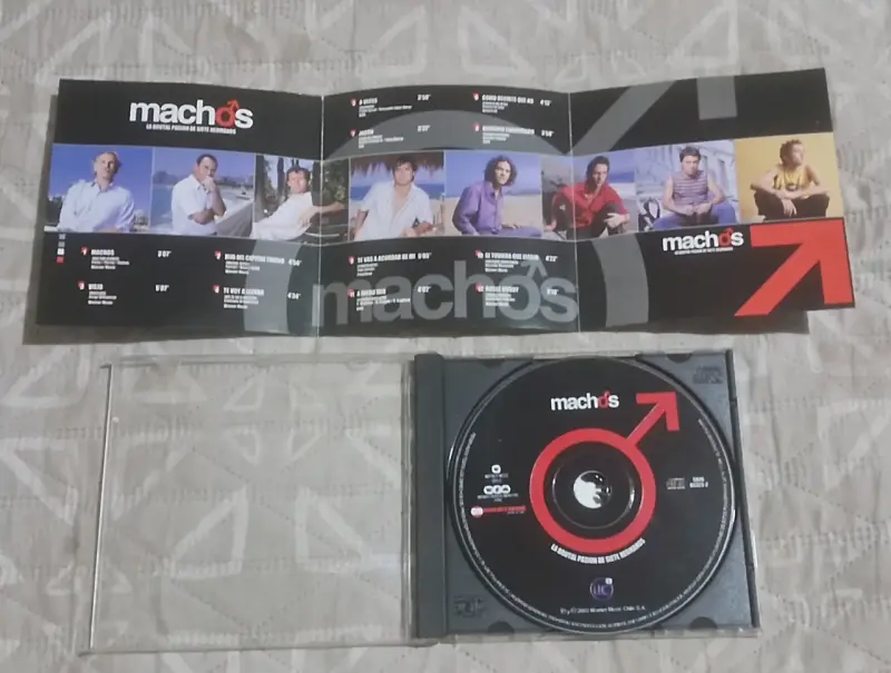 CD de la teleserie Machos con banda sonora original - 3
