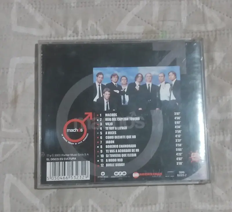 CD de la teleserie Machos con banda sonora original - 4