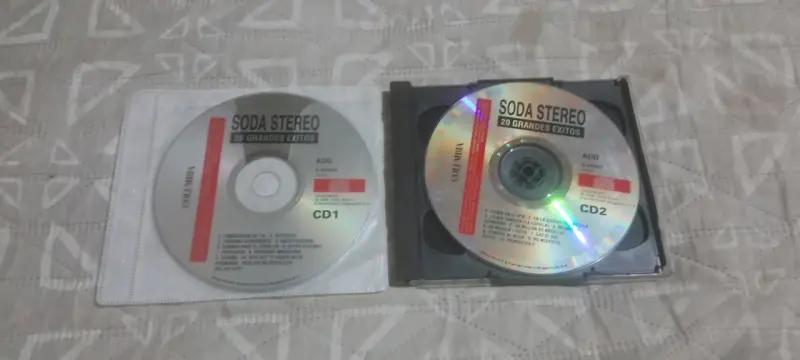 CDs doble Soda Stereo 20 Grandes Éxitos