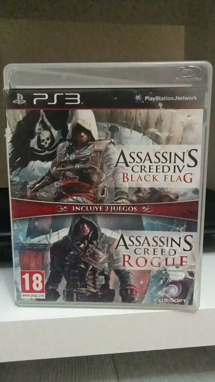 Assassin's Creed Rogue y Black Flag para PS3 - 2