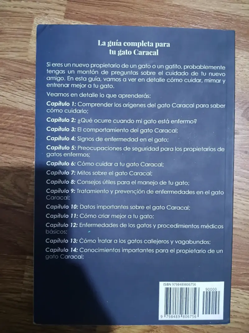 Libro 'La Guía Completa para tu Gato Caracal' - 2