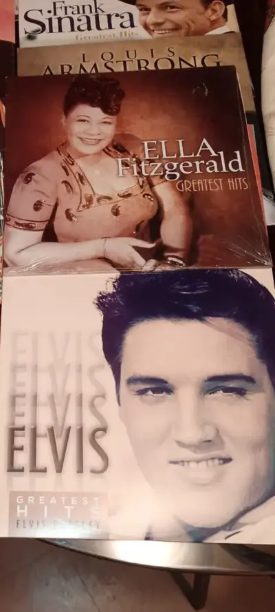 Colección de Vinilos Greatest Hits de Artistas Clásicos - miniatura 1