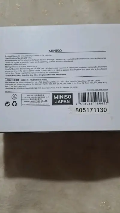 Gafas de Realidad Virtual Miniso 3D VR - miniatura 2