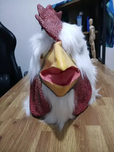 Máscara de Gallo Realista para Disfraz - miniatura 2