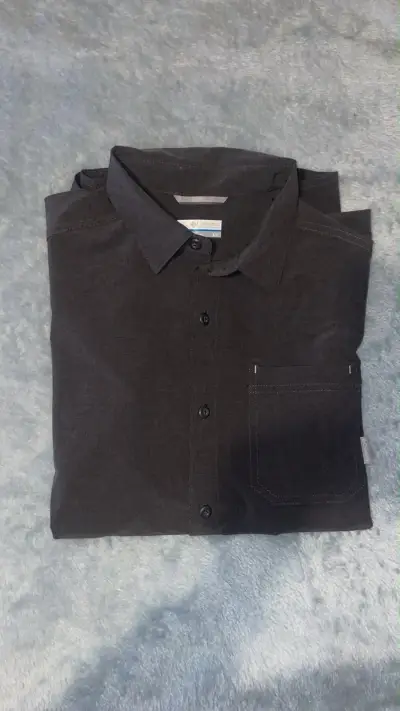 Camisa manga corta gris Columbia - miniatura 1