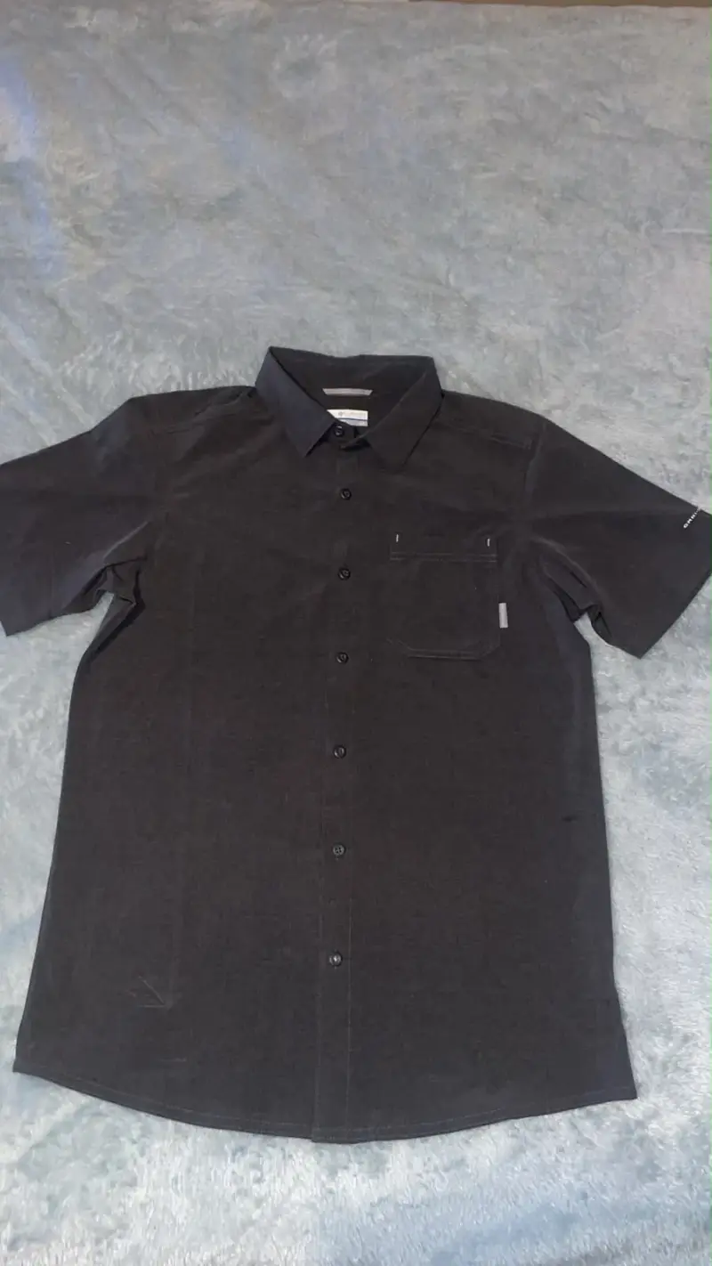 Camisa manga corta gris Columbia - 3