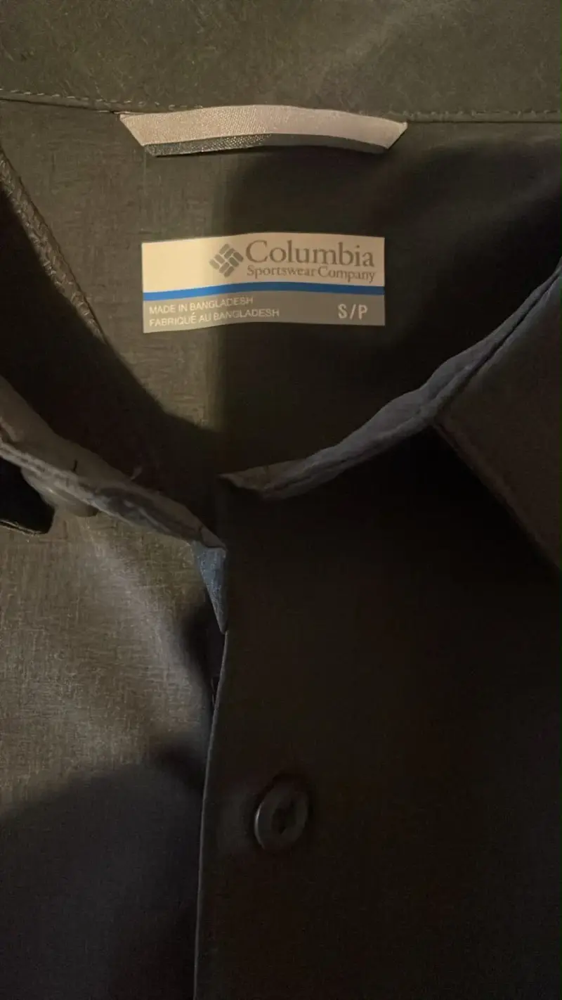 Camisa manga corta gris Columbia - 4