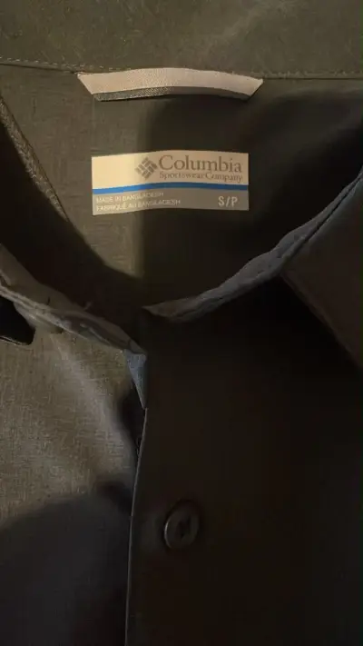Camisa manga corta gris Columbia - miniatura 4