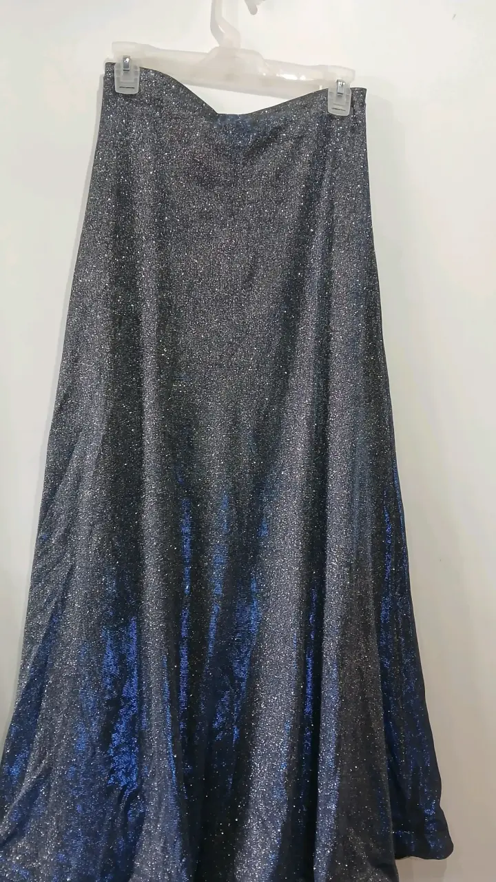 Conjunto de fiesta azul brillante para mujer - 3
