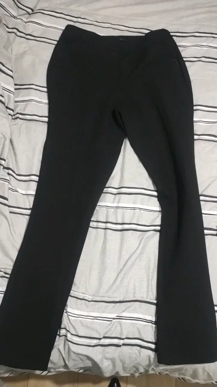 Pantalones negros de vestir para mujer - 1