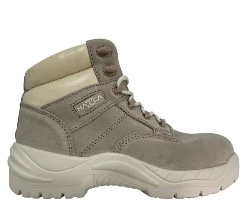 Botas de seguridad Nazca beige para hombre