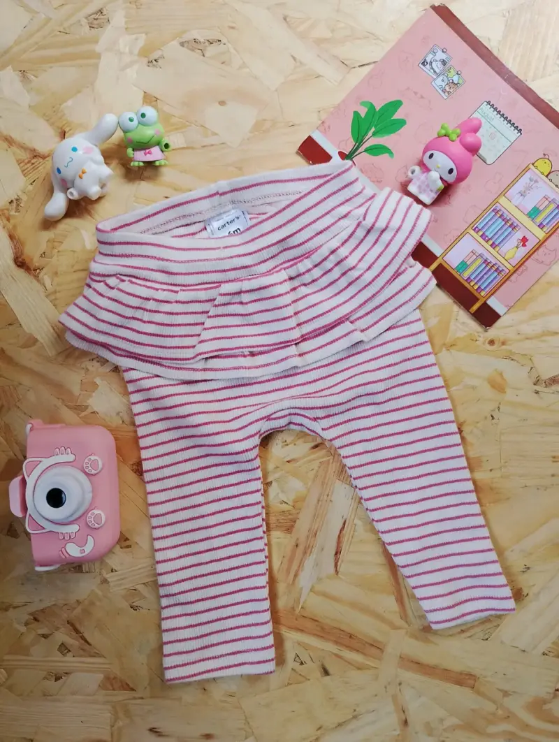 Pantalones de bebé rayados Carter's 4M