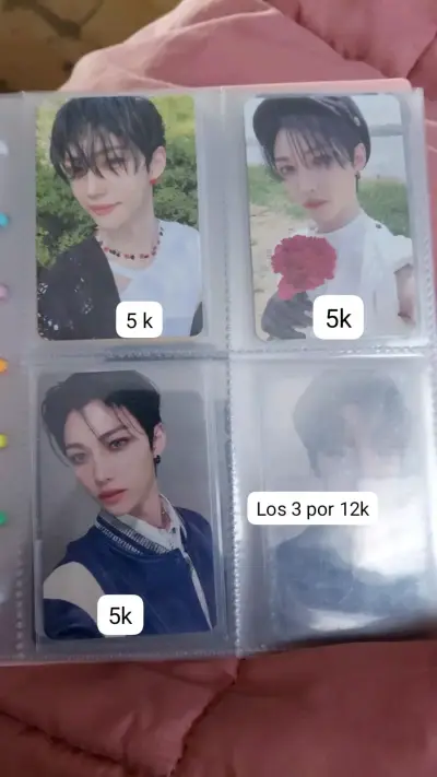 Set de Photocards de stray kids y ateez - miniatura 3