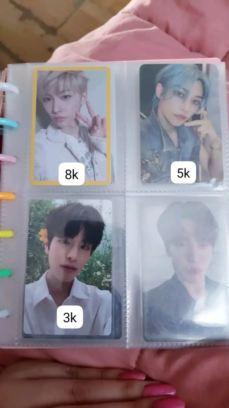 Set de Photocards de stray kids y ateez - 4
