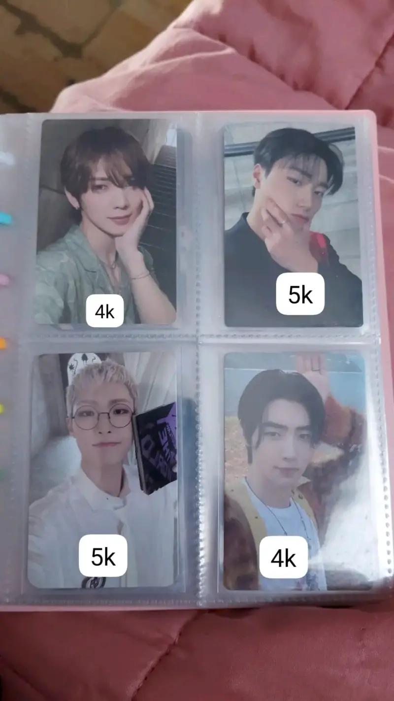 Set de Photocards de stray kids y ateez - 6