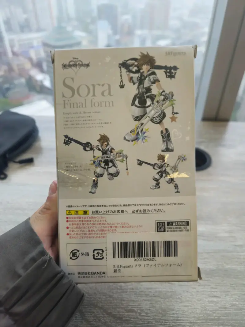 Figura de acción Sora Final Form Bandai - 5